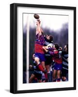 Rugby Game Action-null-Framed Photographic Print