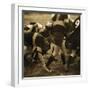 Rugby Game II-Pete Kelly-Framed Giclee Print