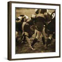 Rugby Game II-Pete Kelly-Framed Giclee Print