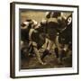 Rugby Game II-Pete Kelly-Framed Giclee Print