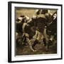 Rugby Game II-Pete Kelly-Framed Giclee Print