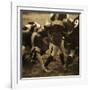 Rugby Game II-Pete Kelly-Framed Giclee Print