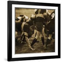 Rugby Game II-Pete Kelly-Framed Giclee Print