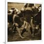 Rugby Game II-Pete Kelly-Framed Giclee Print