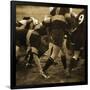 Rugby Game II-Pete Kelly-Framed Giclee Print