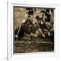 Rugby Game III-Pete Kelly-Framed Giclee Print