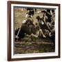 Rugby Game III-Pete Kelly-Framed Giclee Print