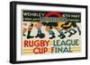 Rugby League Cup Final at Wembley-null-Framed Art Print