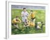 Rugby Match: England v Australia in the World Cup Final, 1991, Will Carling Being Tackled-Gareth Lloyd Ball-Framed Giclee Print