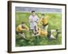 Rugby Match: England v Australia in the World Cup Final, 1991, Will Carling Being Tackled-Gareth Lloyd Ball-Framed Giclee Print