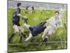 Rugby Match: England v New Zealand in the World Cup, 1991, Rory Underwood Being Tackled-Gareth Lloyd Ball-Mounted Giclee Print