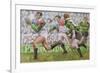 Rugby Match: Harlequins v Northampton, 1992-Gareth Lloyd Ball-Framed Giclee Print