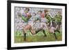 Rugby Match: Harlequins v Northampton, 1992-Gareth Lloyd Ball-Framed Giclee Print