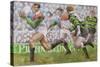 Rugby Match: Harlequins v Northampton, 1992-Gareth Lloyd Ball-Stretched Canvas
