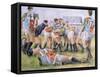 Rugby Match: Harlequins v Wasps, 1992-Gareth Lloyd Ball-Framed Stretched Canvas