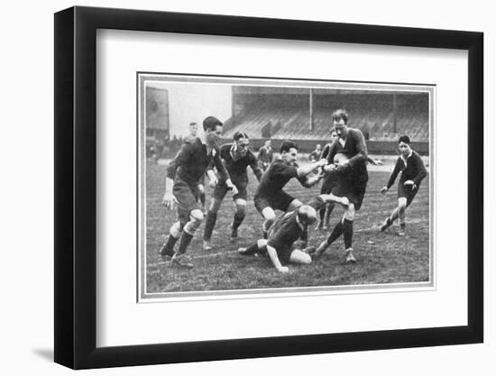 Rugby Match Middlesex-null-Framed Photographic Print