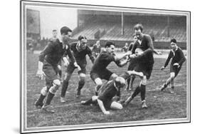 Rugby Match Middlesex-null-Mounted Photographic Print