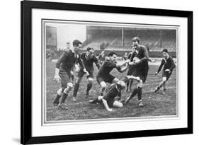 Rugby Match Middlesex-null-Framed Photographic Print