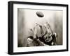 Rugby Player in Action, Paris, France-null-Framed Photographic Print