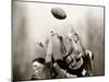 Rugby Player in Action, Paris, France-null-Mounted Photographic Print