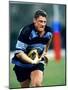 Rugby Player in Action, Paris, France-Paul Sutton-Mounted Photographic Print
