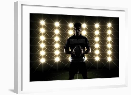 Rugby Player-Beto Chagas-Framed Photographic Print