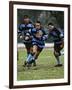 Rugby Players in Action, Paris, France-Paul Sutton-Framed Photographic Print