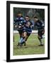 Rugby Players in Action, Paris, France-Paul Sutton-Framed Photographic Print