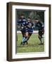 Rugby Players in Action, Paris, France-Paul Sutton-Framed Photographic Print