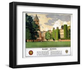 Rugby School-null-Framed Art Print