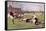 Rugby Try Scored 1897-Ernest Prater-Framed Stretched Canvas