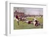 Rugby Try Scored 1897-Ernest Prater-Framed Photographic Print
