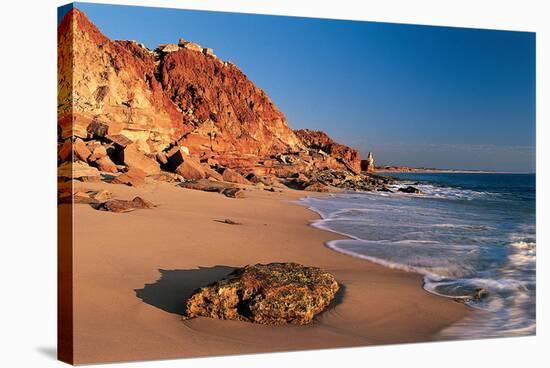 Rugged Big Sur Coast-null-Stretched Canvas