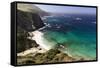 Rugged Big Sur Coastline at Ruocky Creek, California-George Oze-Framed Stretched Canvas