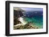 Rugged Big Sur Coastline at Ruocky Creek, California-George Oze-Framed Photographic Print