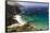 Rugged Big Sur Coastline at Ruocky Creek, California-George Oze-Framed Stretched Canvas