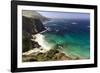 Rugged Big Sur Coastline at Ruocky Creek, California-George Oze-Framed Photographic Print