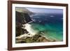 Rugged Big Sur Coastline at Ruocky Creek, California-George Oze-Framed Photographic Print