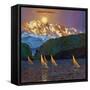 Rugged Coast #10-Max Hayslette-Framed Stretched Canvas