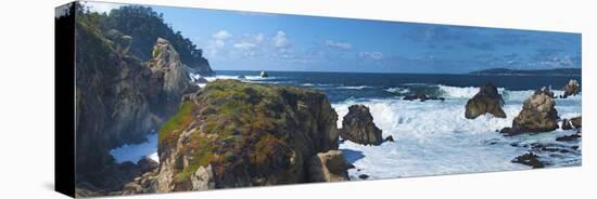 Rugged Coast in Point Lobos State Park, CAlifornia-Anna Miller-Stretched Canvas