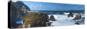 Rugged Coast in Point Lobos State Park, CAlifornia-Anna Miller-Stretched Canvas