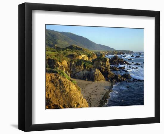 Rugged Coastline at Big Sur-James Randklev-Framed Photographic Print