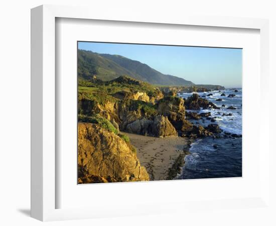 Rugged Coastline at Big Sur-James Randklev-Framed Photographic Print