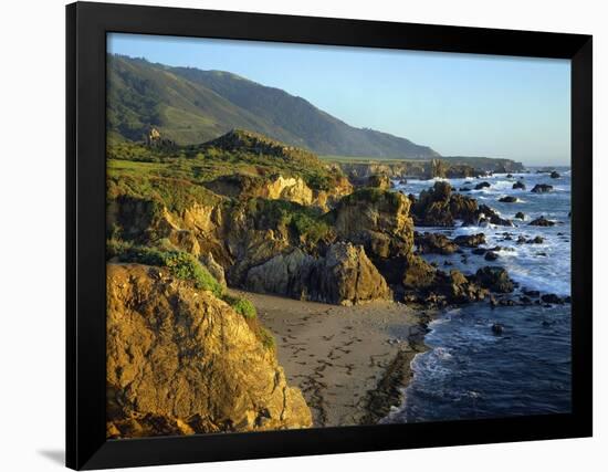 Rugged Coastline at Big Sur-James Randklev-Framed Photographic Print