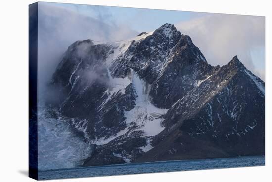 Rugged coastline of Elephant Island, South Shetland Islands, Antarctica, Polar Regions-Michael Runkel-Stretched Canvas