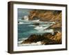 Rugged Coastline of Golfe De Porto, Porto, Corsica, France-Trish Drury-Framed Photographic Print