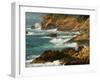 Rugged Coastline of Golfe De Porto, Porto, Corsica, France-Trish Drury-Framed Photographic Print