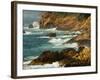 Rugged Coastline of Golfe De Porto, Porto, Corsica, France-Trish Drury-Framed Photographic Print