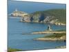 Rugged Coastline of Northern Corsica, Genoese Towers, Cap Corse, Corsica, France-Trish Drury-Mounted Photographic Print