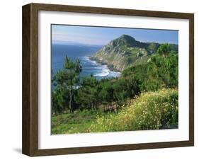 Rugged Coastline of the Lower Estuaries, Galicia, Spain, Europe-Maxwell Duncan-Framed Photographic Print